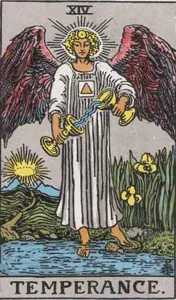 Temperance, classic RWS illustration